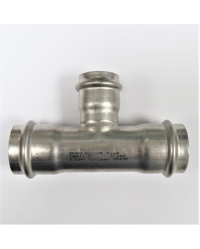 TRÓJNIK REDUKCYJNY 42X35X42 STAL SZLACHETNA NIROSAN PRESS