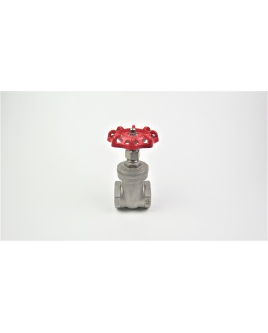 ZASUWA GWINTOWANA NIERDZEWNA 1 1/2"  DN40 GAT.316