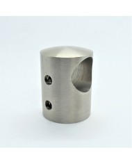 UCHWYT PRZELOTOWY NIERDZEWNY  FI 12 SZLIF NA PROFIL 40X40 304