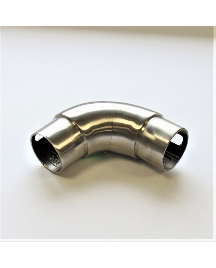 KOLANO NIERDZEWNE SKRĘTNE OBŁE SZLIF 42,4x2 304