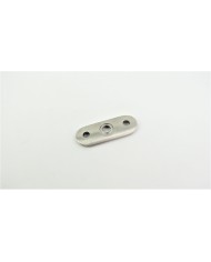 BLASZKA MONTAŻOWA NIERDZEWNA STANDARD SZLIF POD RURĘ 42,4X2 304