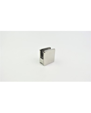 UCHWYT DO SZKŁA NIERDZEWNY 45x45 NA RURĘ POLER 304