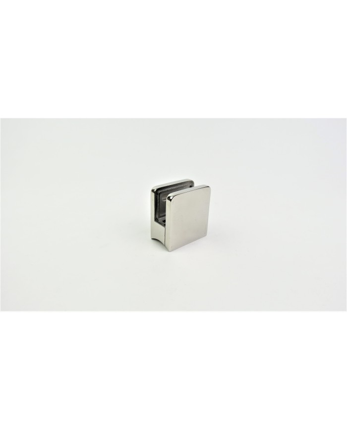 UCHWYT DO SZKŁA NIERDZEWNY 45x45 NA RURĘ POLER 304