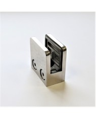 UCHWYT DO SZKŁA NIERDZEWNY 40x50 NA PROFIL SZLIF 304