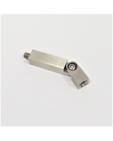 PRĘT MONTAŻOWY NIERDZEWNY Z PRZEGUBEM SZLIF 14X14 M8 304