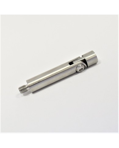 PRĘT MONTAŻOWY NIERDZEWNY Z PRZEGUBEM SZLIF FI14 M8 304