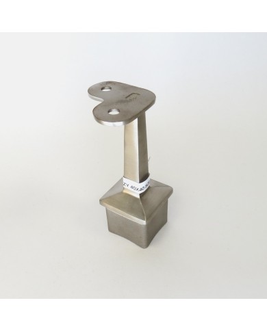 WSPORNIK PORĘCZY 40X40 SZLIF NAROŻNY NIERDZEWNY GAT. 304