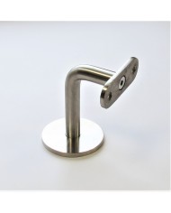 WSPORNIK PORĘCZY "L" SZLIF Z BLASZKĄ MONTAŻOWĄ NA PROFIL Z OTW. 304