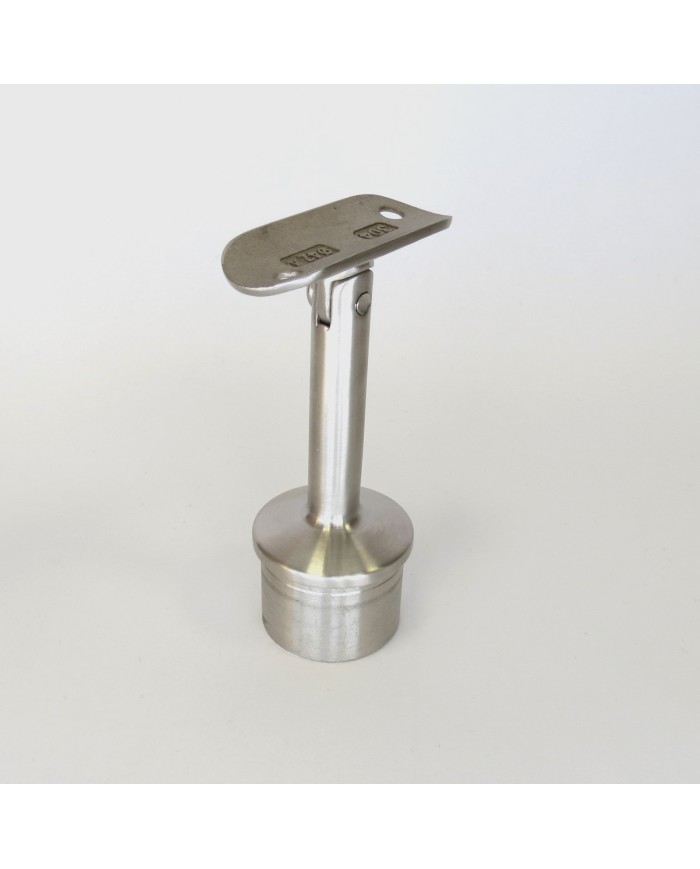 WSPORNIK PRZEGUBOWY SZLIF WBIJANY DO RURY 42,4X2 Z BLASZKĄ POD RURĘ