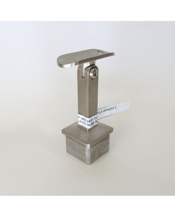 WSPORNIK PRZEGUBOWY SZLIF WBIJANY DO PROFILA Z BLASZKĄ POD RURĘ