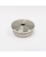 ZAŚLEPKA WBIJANA Z GWINTEM M8 SZLIF FI 42,4x2 NIERDZEWNA GAT. 304