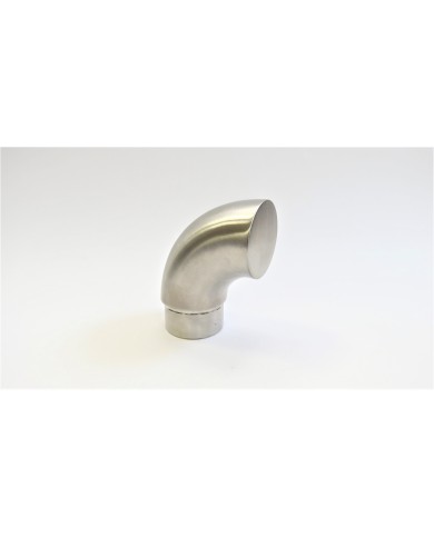 ZAKOŃCZENIE POCHWYTU 42,4X2 SZLIF PŁASKIE KOLANO NIERDZEWNE GAT. 304