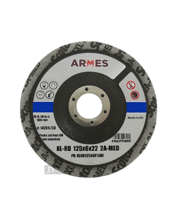 DYSK ARMES Z WŁÓKNINY 125X6X22 2A-MED