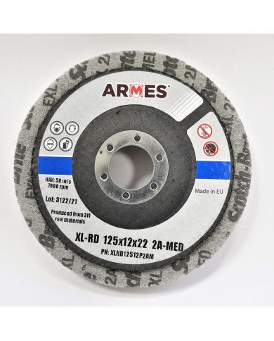 DYSK ARMES Z WŁÓKNINY 125X12X22  2A-MED