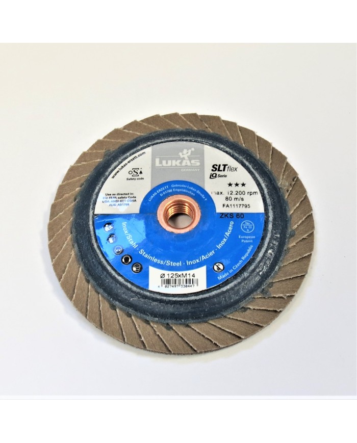 POLERDYSK LUKAS 125MM GR.60