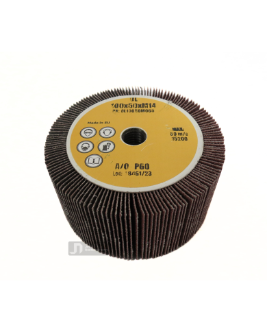 ŚCIERNICA GARNKÓWKA LISTKOWA Z PAPIERU ŚCIERNEGO 100X50XM14 P60 ARMES