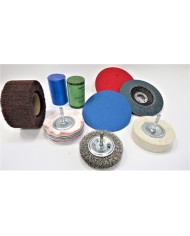 ŚCIERNICA LISTKOWA NA TRZPIENIU 20X20X6 GR.80 ARMES