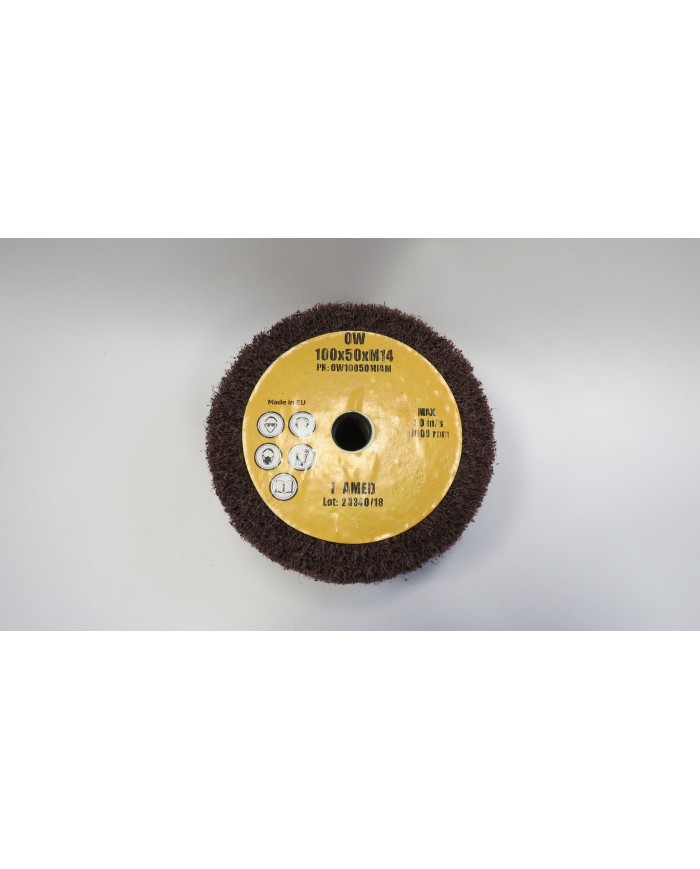 ŚCIERNICA GARNKOWA Z WŁÓKNINY 100x50xM14 AMED ARMES