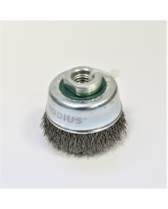 SZCZOTKA DRUCIANA NIERDZEWNA DOCZOŁOWA SPLATANA FI65 M14