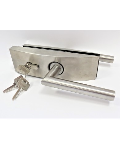 ZAMEK Z Z KLUCZEM I KLAMKĄ A2