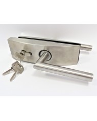 ZAMEK Z Z KLUCZEM I KLAMKĄ A2