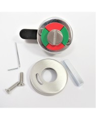 ZAMEK/KLAMKA DO DRZWI WC PŁYTA 10-18MM/KLAMKA