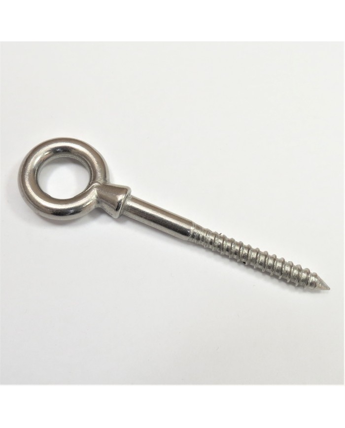 WKRĘT NIERDZEWNY OCZKOWY DO DREWNA DIN 8268 6X95