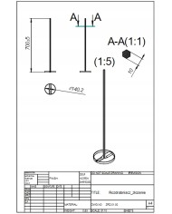 MIESZADŁO ZE STALI NIERDZEWNEJ - ROZDRABNIACZ FI 140MM