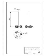 MIESZADŁO ZE STALI NIERDZEWNEJ - KOLUSZKA 1D FI 218MM M14