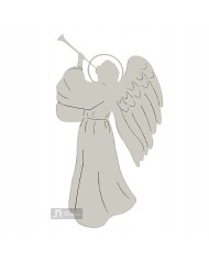 DEKORACJA NAGROBNA "ANIOŁ Z TRĄBKĄ" 238,2X298,8MM