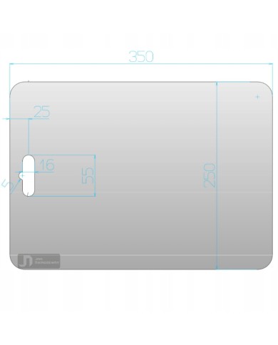 DESKA DO KROJENIA 250X350MM