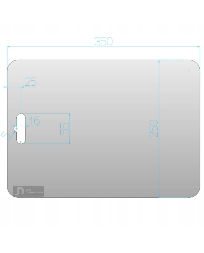 DESKA DO KROJENIA 250X350MM