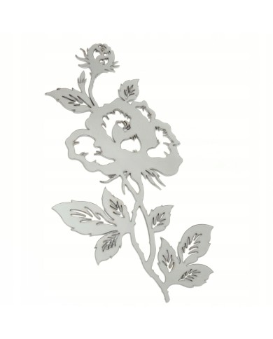 DEKORACJA NAGROBNA "RÓŻA-5" 300X156,6MM