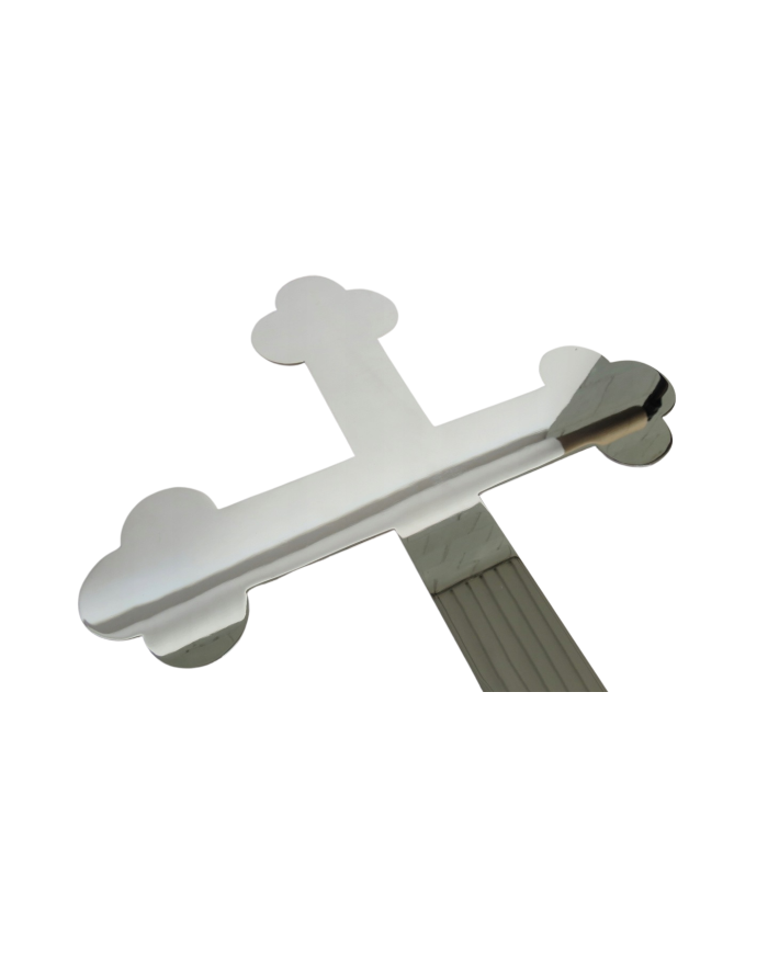 KRZYŻ POLEROWANY 40CM