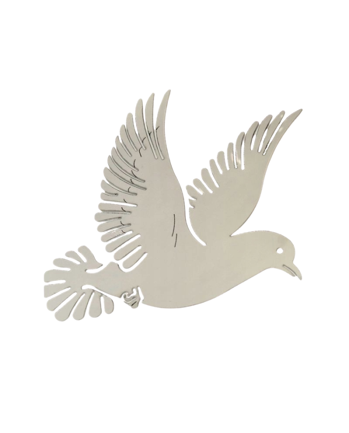 DEKORACJA NAGROBNA "GOŁĄB" 213,3X249,2MM PRAWY