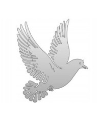 DEKORACJA NAGROBNA "GOŁĄB" 213,3X249,2MM PRAWY