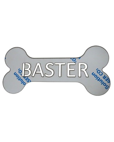 TABLICZKA IMIENNA W KSZTAŁCIE KOŚCI