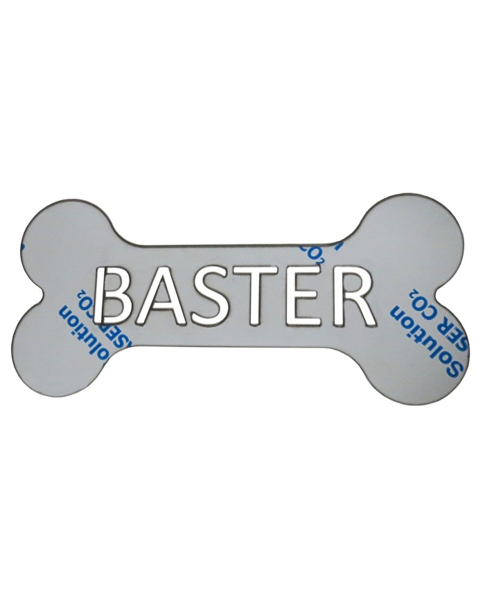 TABLICZKA IMIENNA W KSZTAŁCIE KOŚCI