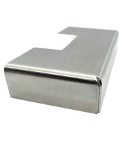 ROZETA NIERDZEWNA SKŁADANA 25x25 / ZEW. 50X50MM / WYS. 20MM SZLIF