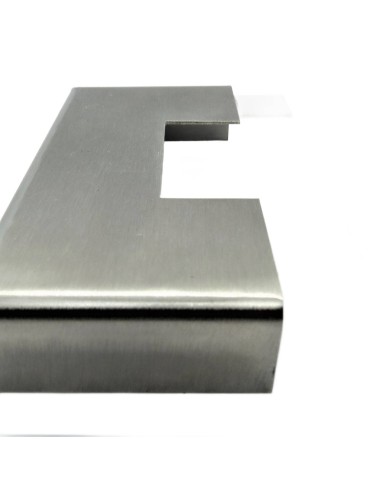 ROZETA NIERDZEWNA SKŁADANA 30X30 / ZEW. 105X105MM / WYS. 20MM SZLIF