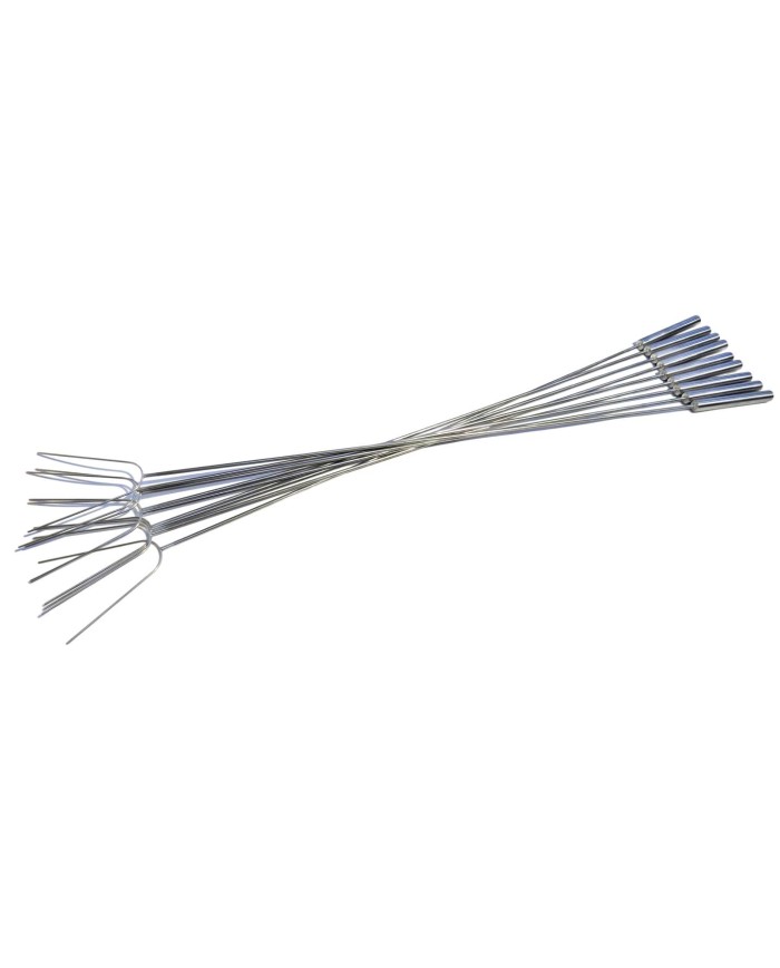 KIJEK DO KIEŁBASEK - WIDEŁKA POTRÓJNA KARBOWANA