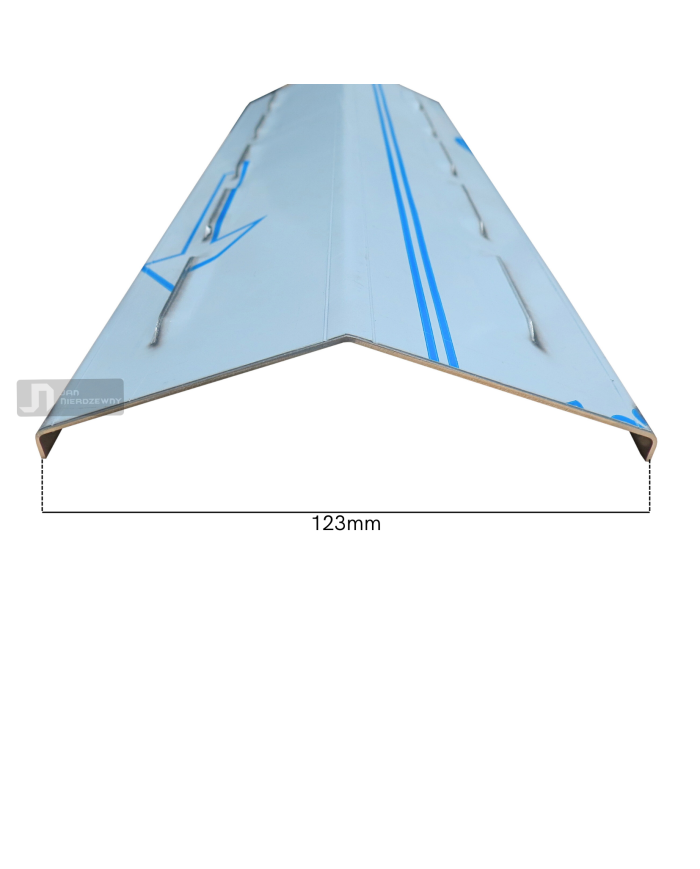 OSŁONA PALNIKA GRILL GAZOWY STAL NIERDZEWNA 39x12,3cm