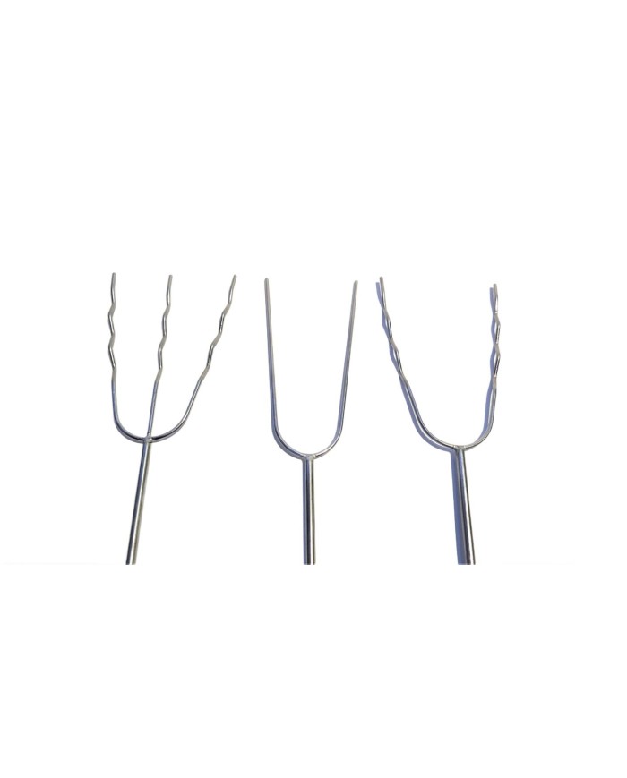 KIJEK DO KIEŁBASEK - WIDEŁKA PODWÓJNA PROSTA 5szt