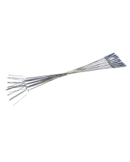 KIJEK DO KIEŁBASEK - WIDEŁKA PODWÓJNA PROSTA 10szt