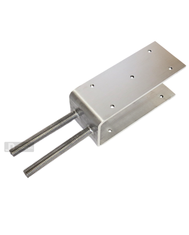 UCHWYT MOCOWANIA PODSTAWA SŁUPA STAL NIERDZEWNA