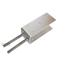 UCHWYT MOCOWANIA PODSTAWA SŁUPA STAL NIERDZEWNA