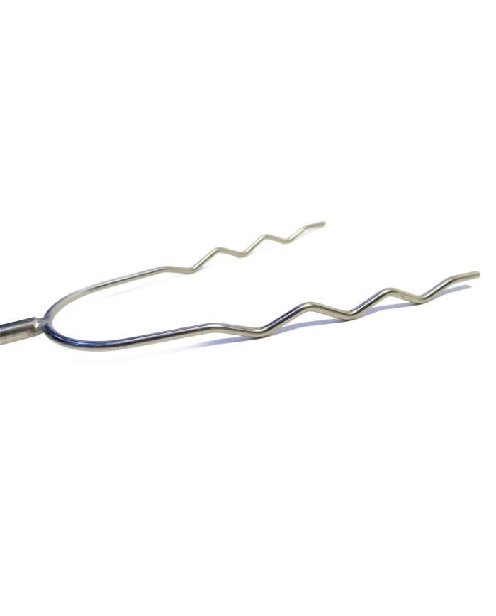 KIJEK DO KIEŁBASEK - WIDEŁKA PODWÓJNA KARBOWANA 10szt