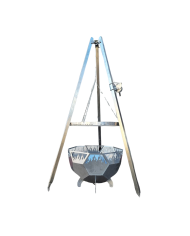 KIJEK DO KIEŁBASEK - WIDEŁKA PODWÓJNA KARBOWANA 10szt