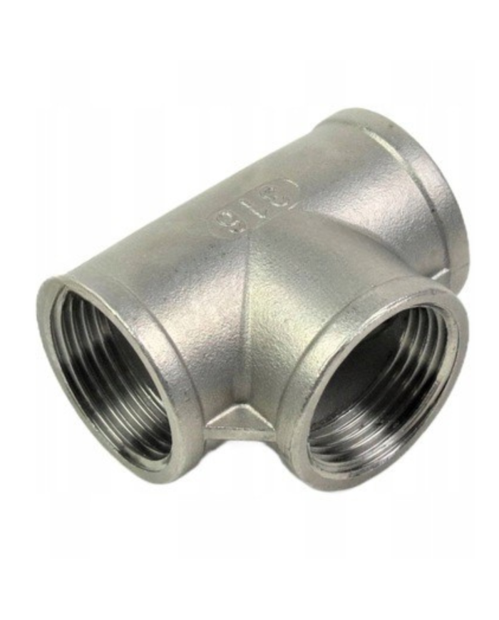 TRÓJNIK NIERDZEWNY GWINTOWANY 3/8"