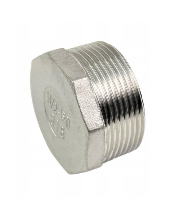 Korek nierdzewny 2 1/2″ AISI 316 SUROWY